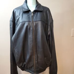 Leather limited vintage leather jacket